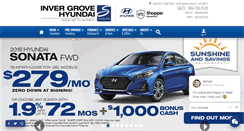 Desktop Screenshot of invergrovehyundai.com